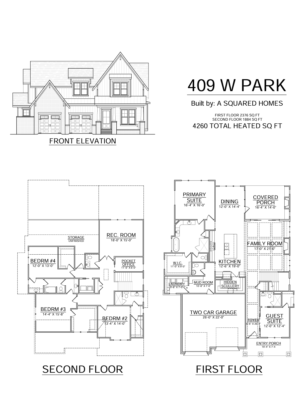 409 W Park Cut Sheet